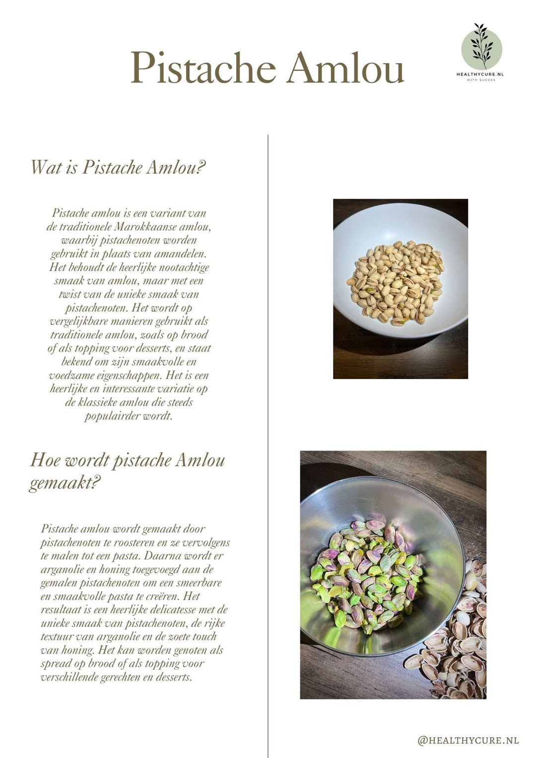 Amlou Pistache 200gramme