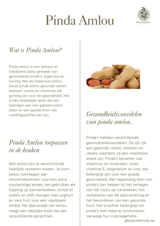 Amlou Cacahuète 350 grammes
