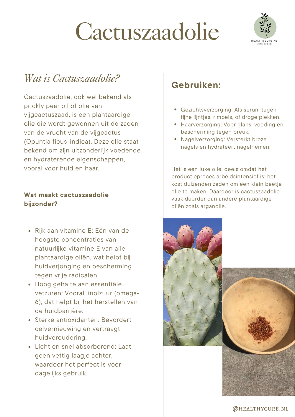 Cactuszaadolie 30ml – Nieuw! Binnenkort beschikbaar – hou het in de gaten!