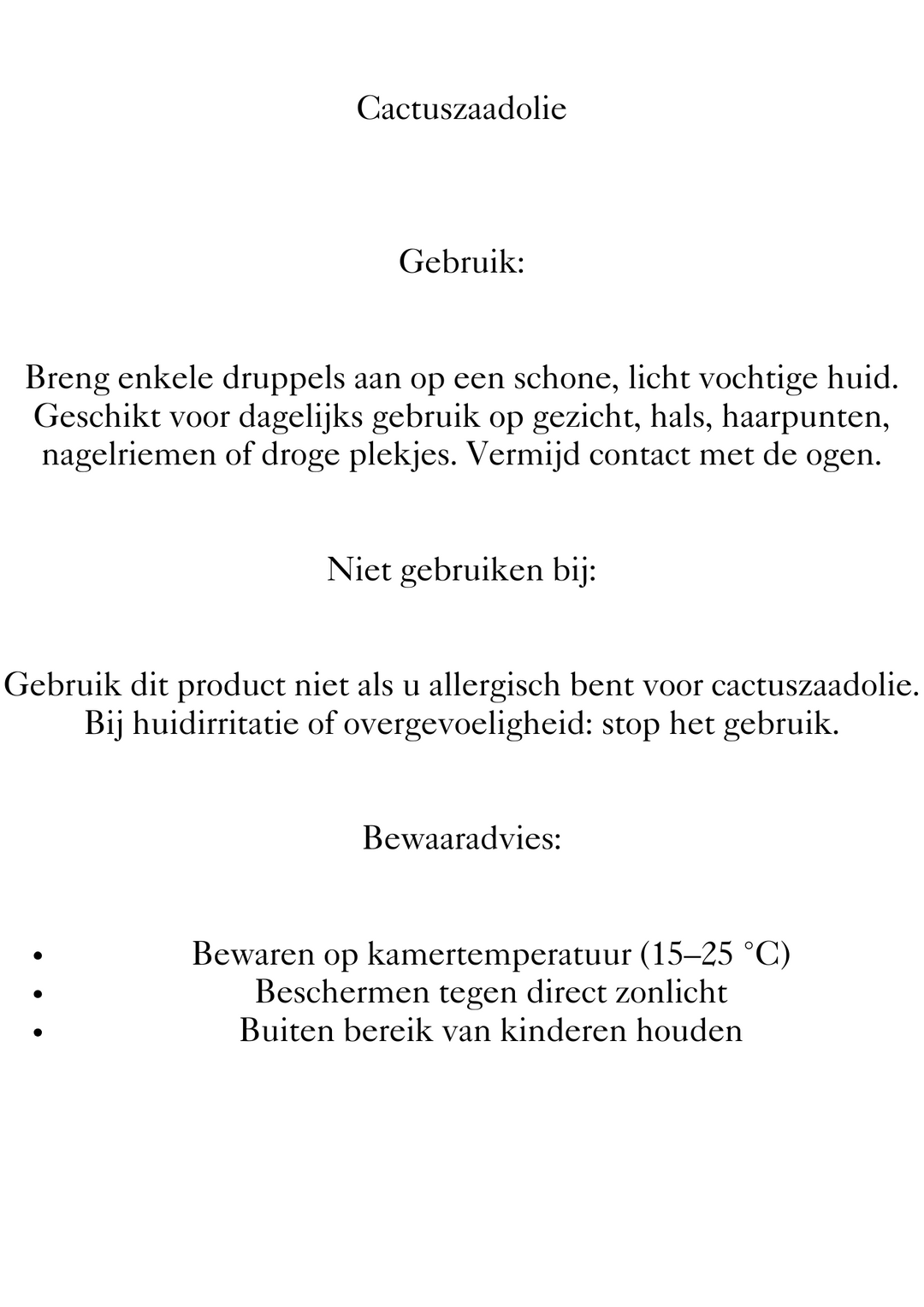 Cactuszaadolie 30ml – Nieuw! Binnenkort beschikbaar – hou het in de gaten!