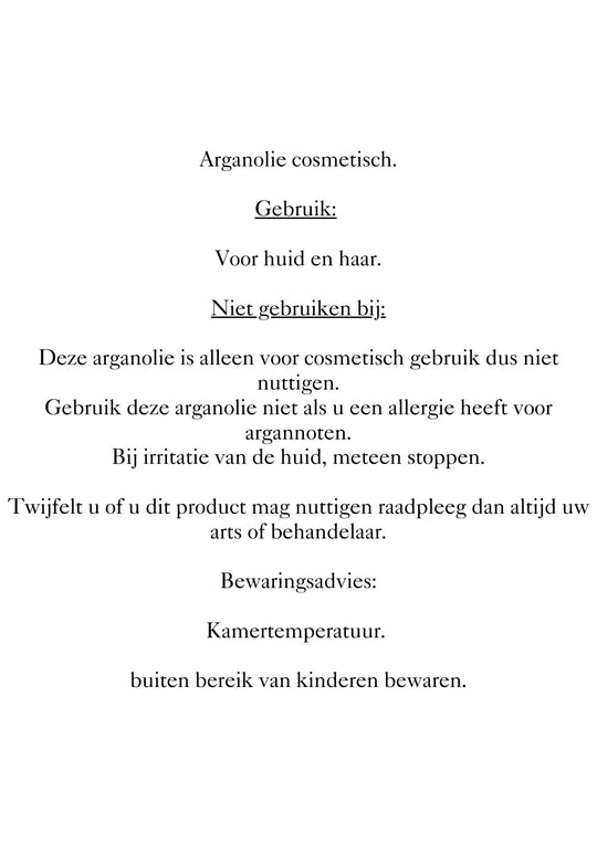Huile d'Argan Cosmétique 50ml